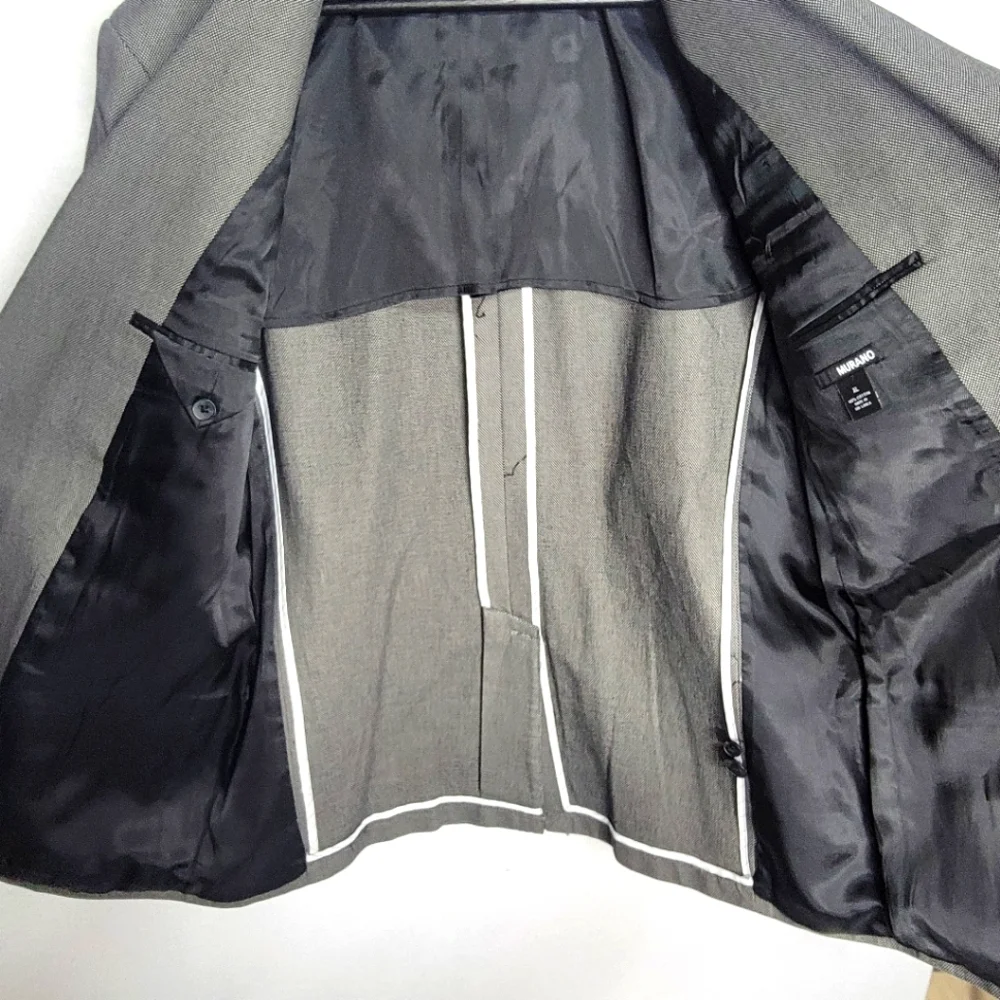 Murano Men's‎ Cotton Birdseye Print Sports Jacket Size XL